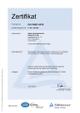 STÖBER Zertifkat ISO 50001 2018