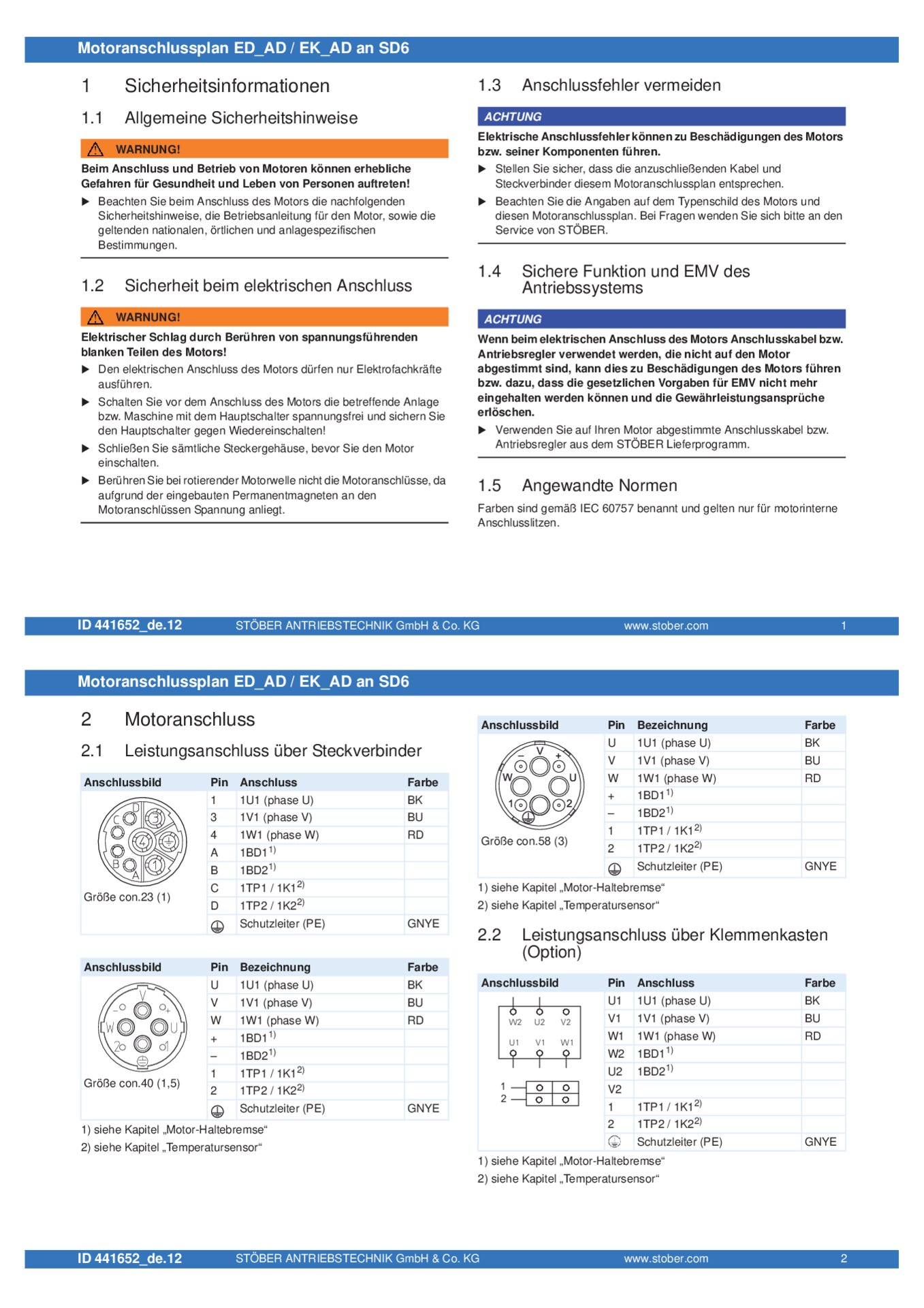 AP Motor ED AD SD6