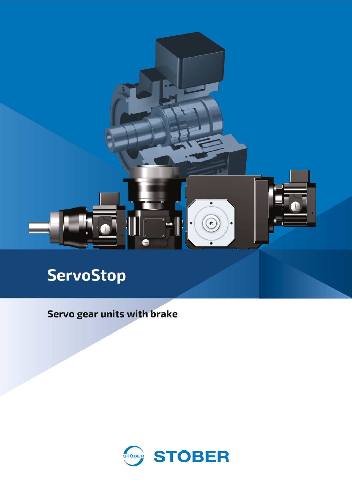 Catalog ServoStop servo gear units with brake