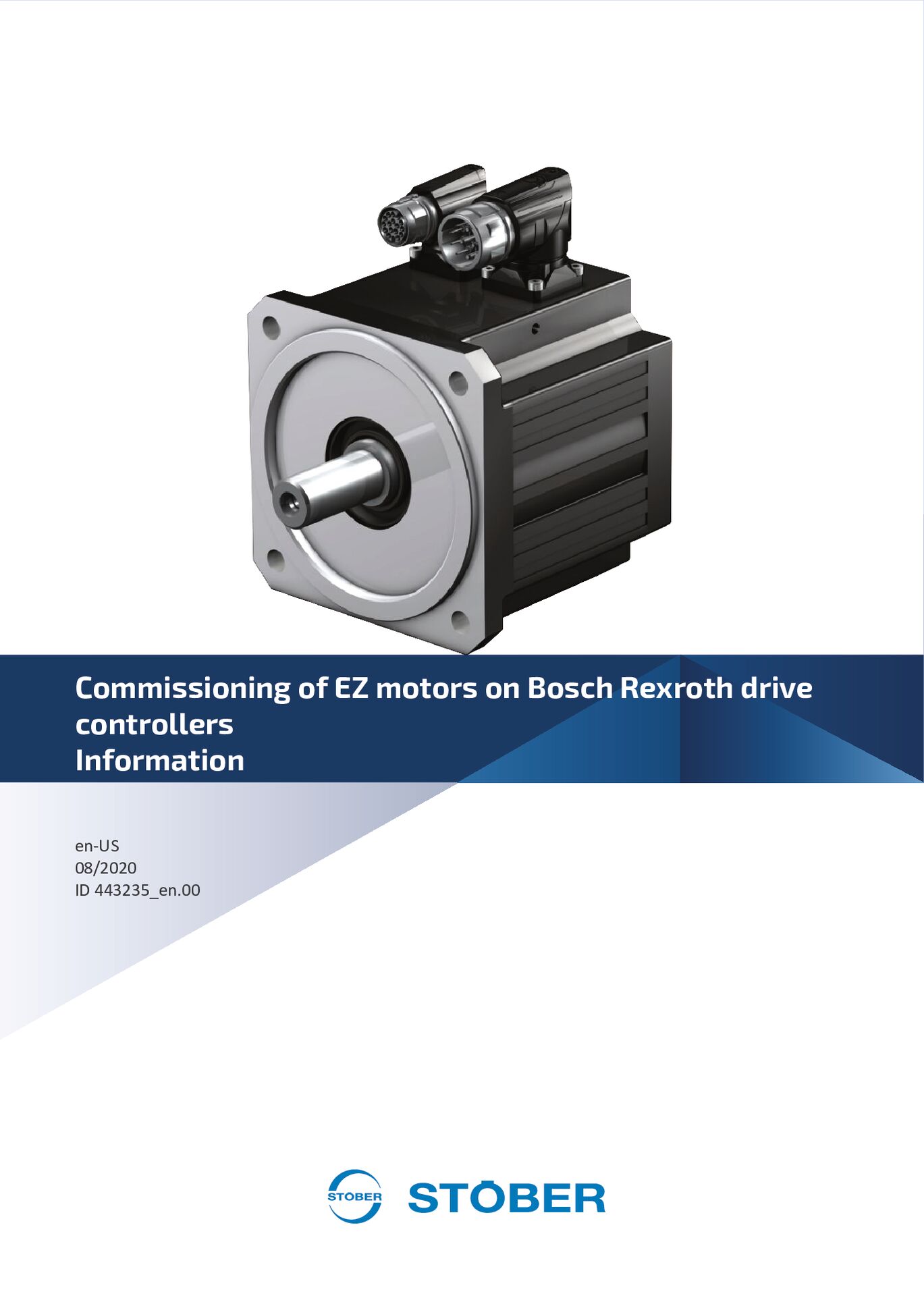 Commissioning instruction EZ motors on Bosch Rexroth IndraDrive C Cs