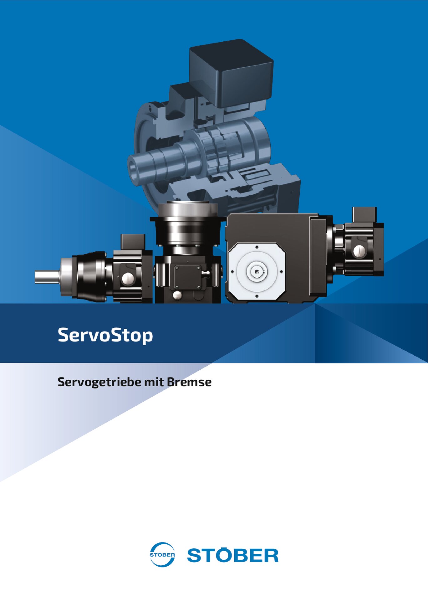 Katalog ServoStop Servogetriebe mit Bremse