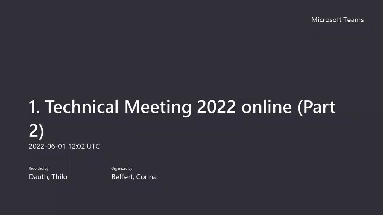 MOV Technical Meeting 2022 1(2)