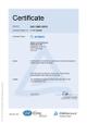 STOBER Certificate ISO 14001:2015