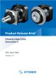Product Release Brief Planetary Gear Units G3