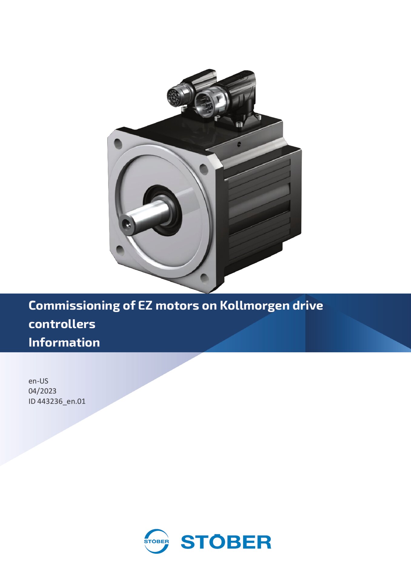 Commissioning instruction EZ motors on Kollmorgen S300 S400 S600 S700