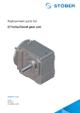 Replacement parts list K7 helical bevel gear unit