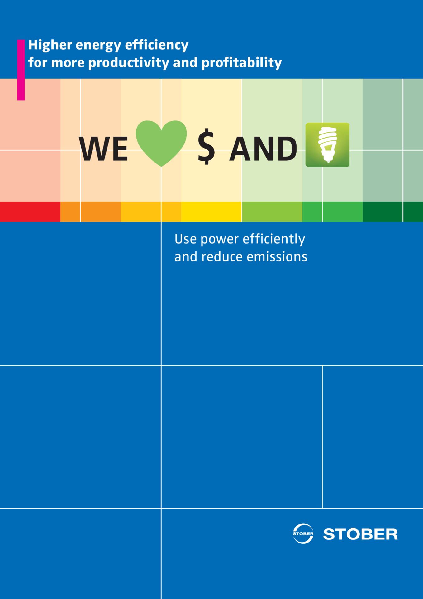 Use power efficiently and reduce emissions