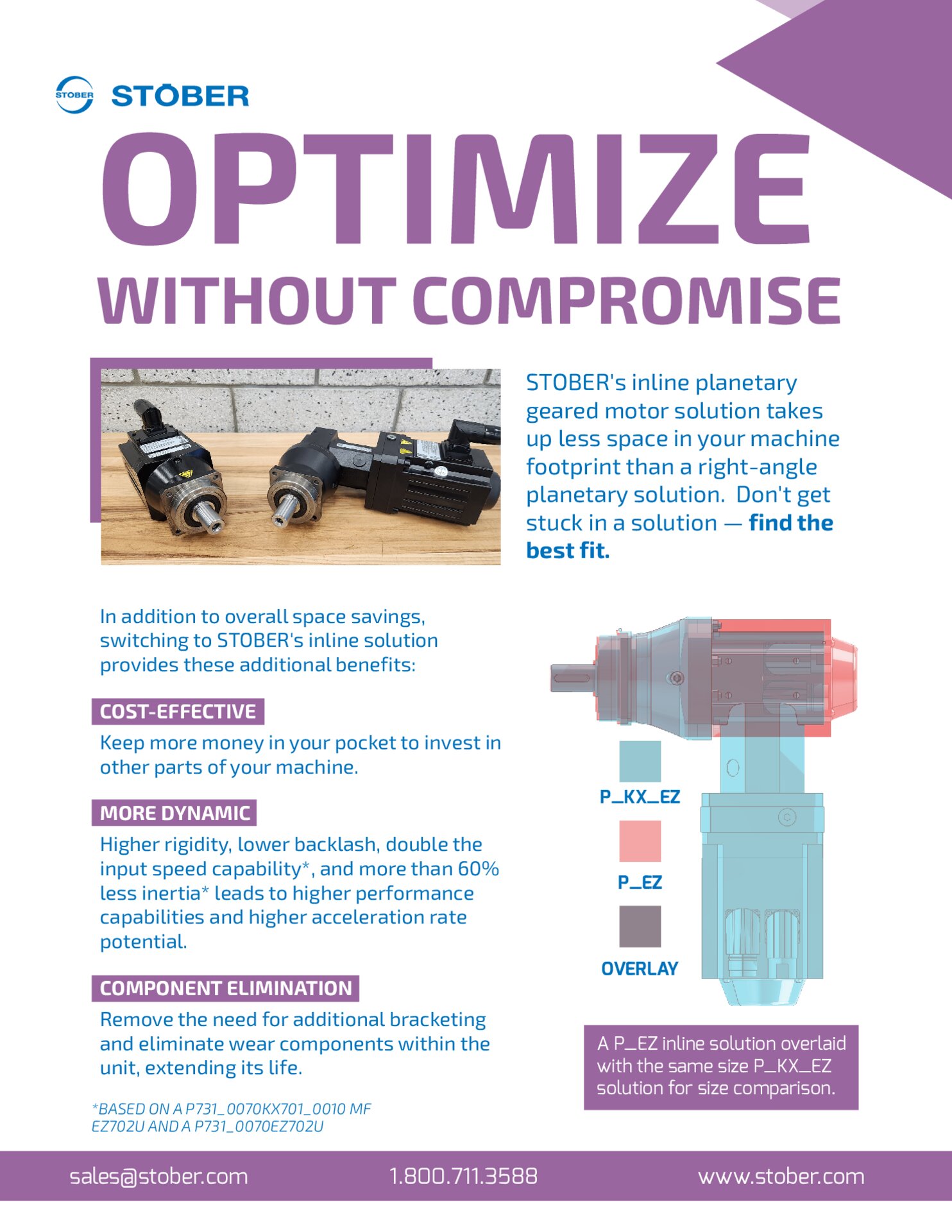 Flyer Servo Geared Motors Optimize Without Compromise