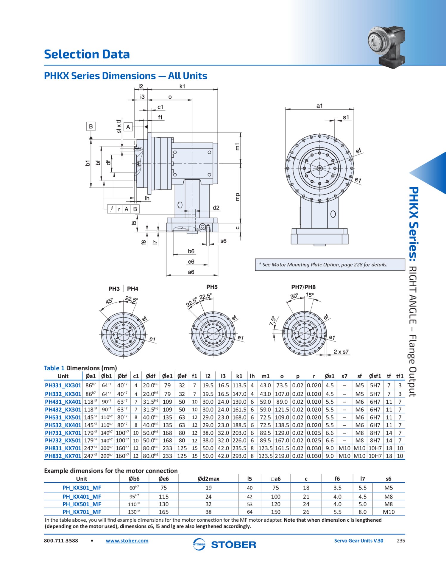 Right Angle Servo Gearbox Helical Bevel Gearbox STOBER