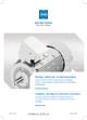 Operating manual VEM asynchronous motors