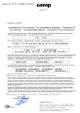 EG-Konformitätserklärung Asynchronmotoren F 90 - F 100EC Declaration of conformity asynchronous motors F 90 - F100