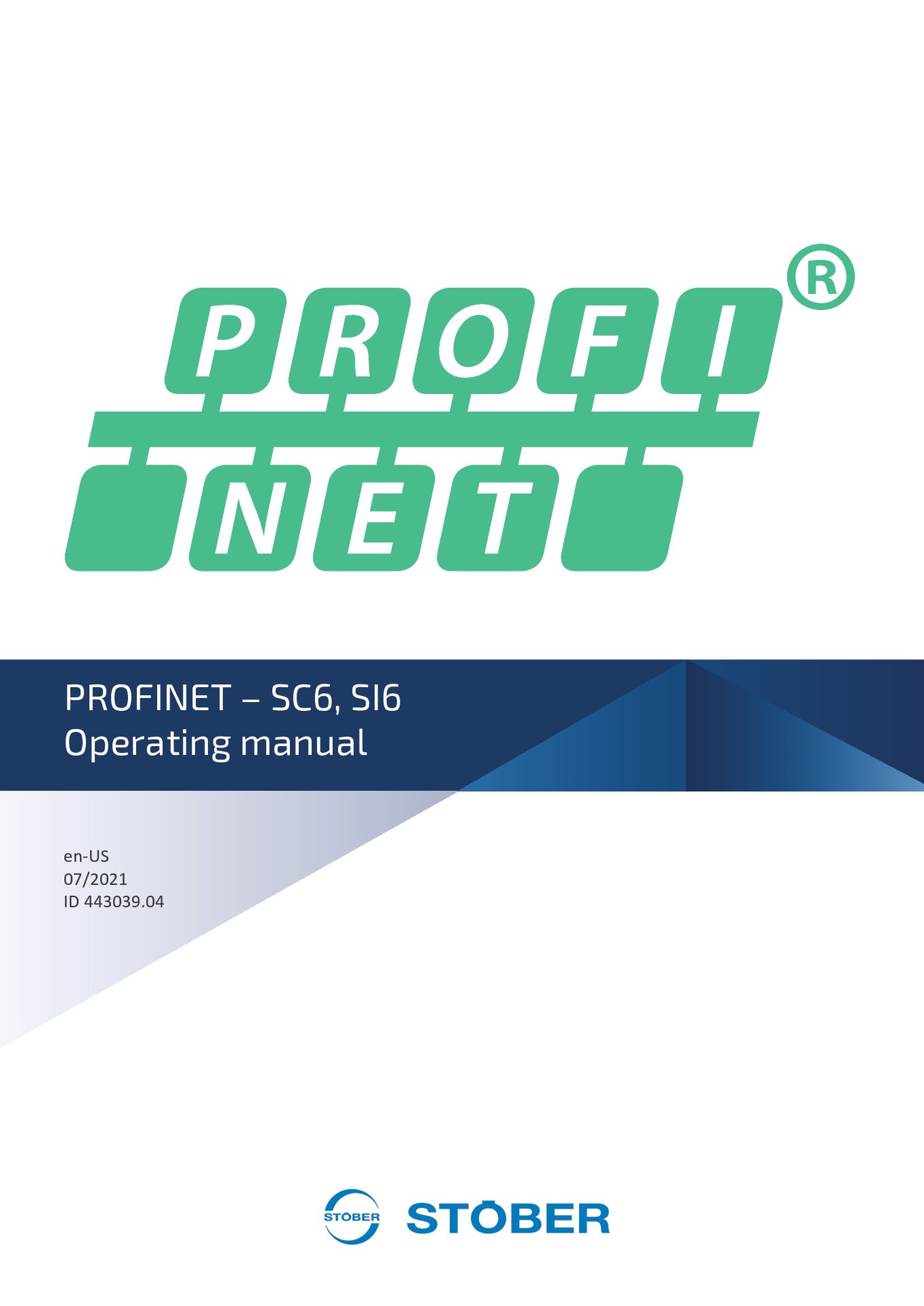 Manual PROFINET - SC6 SI6