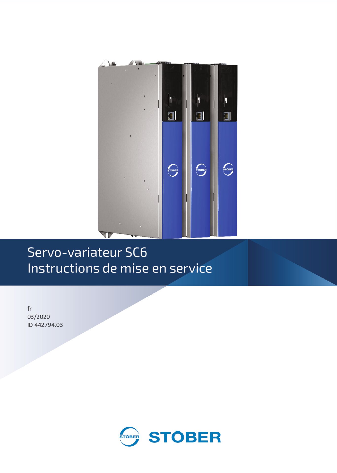 Instructions de mise en service SC6