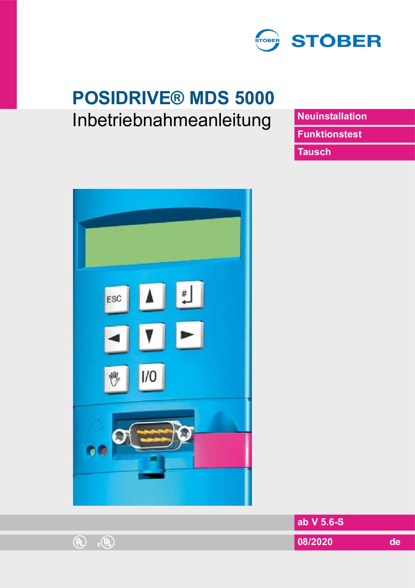 Inbetriebnahmeanleitung MDS 5000