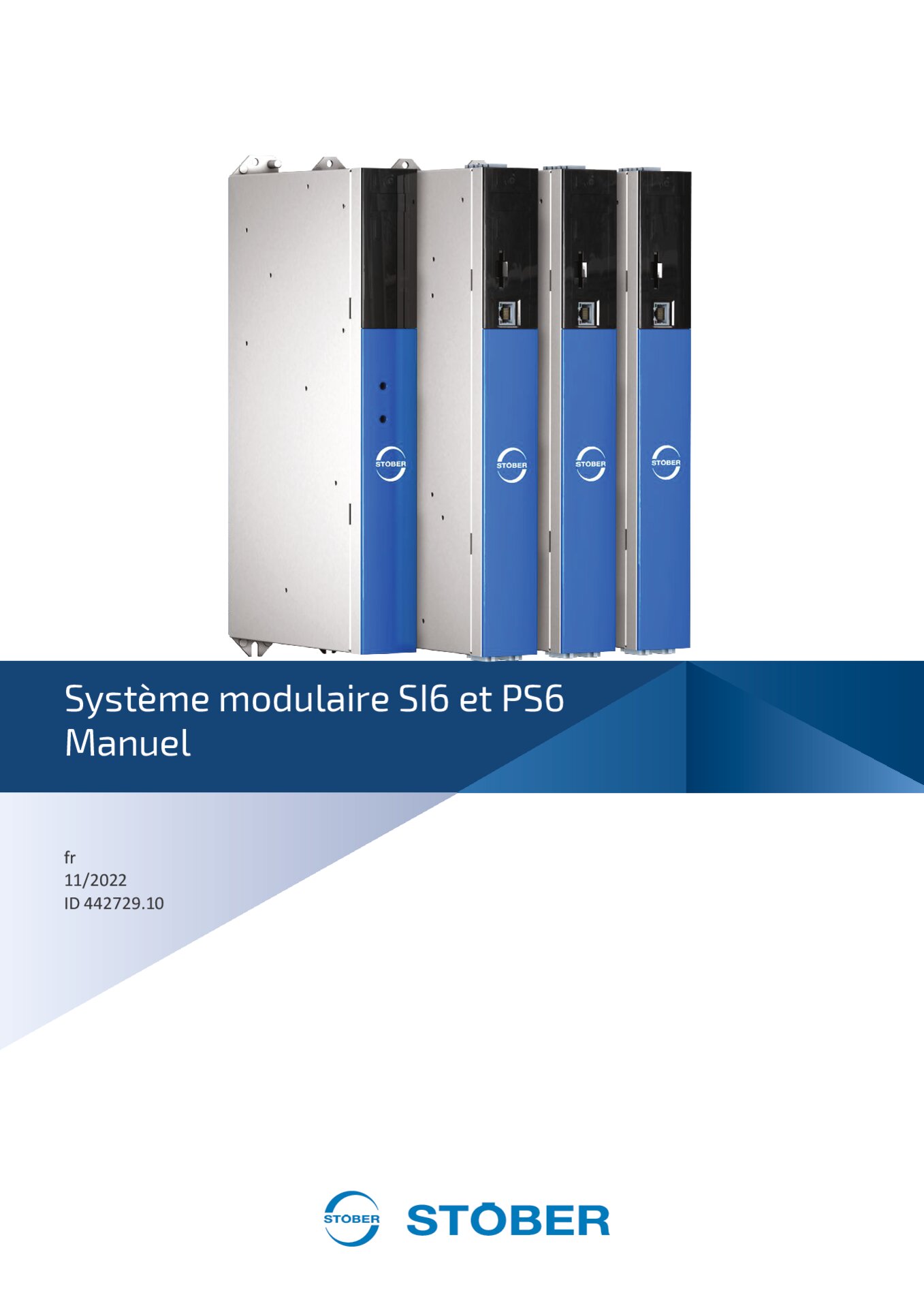 Manuel Système modulaire SI6 et PS6